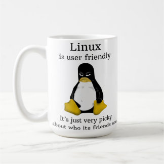 Caneca De Café Edição Limitada Linux