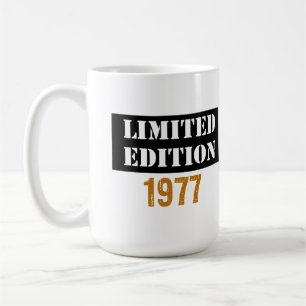Caneca De Café Edição limitada vintage 1977