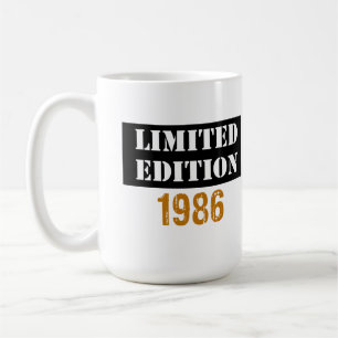 Caneca De Café Edição limitada vintage 1986