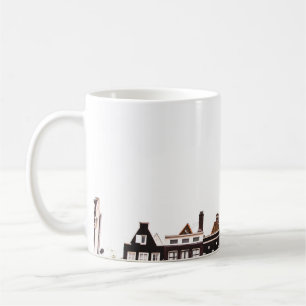 CANECA DE CAFÉ EDIFÍCIOS COLORIDOS