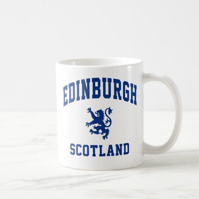 Caneca De Café Edimburgo Escocês (Direita)