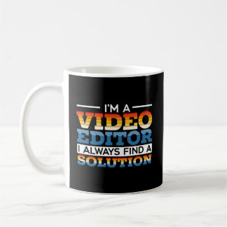 Caneca De Café Editor de Vídeo Edição de Vídeo Movimento S Produç