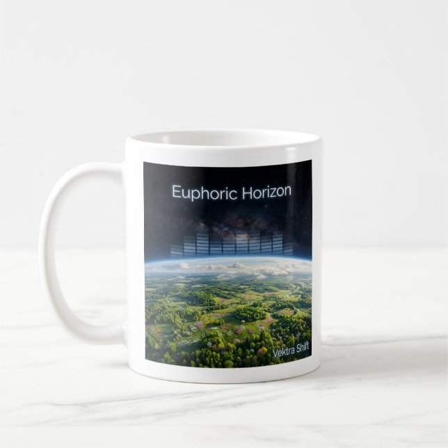 Caneca de Café EDM Vektra Shift - Horizonte Eufóri (Esquerda)