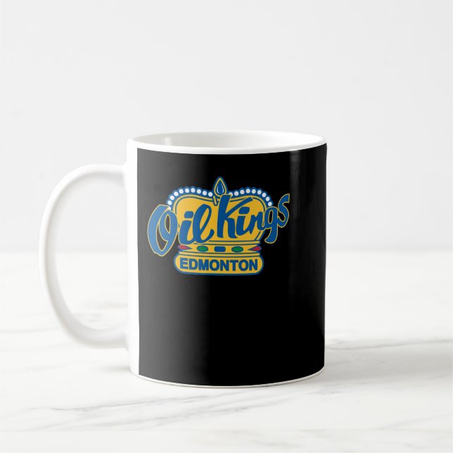 Caneca De Café Edmonton Oil Kings Hockey Classic T Shirt (Esquerda)