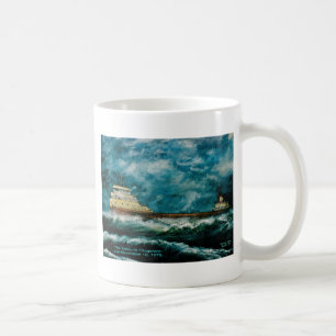 Caneca De Café Edmund Fitsgerald 1996 com texto