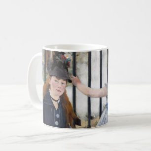 Caneca De Café Edouard Manet - A Ferrovia