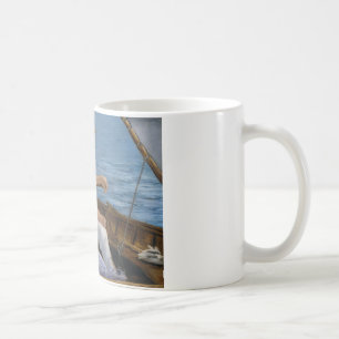 Caneca De Café Edouard Manet - barco