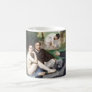Caneca De Café Edouard Manet - Luncheon sobre a grama
