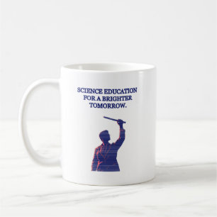 Caneca De Café Educação Científica para um Futuro Mais Brilhante