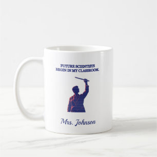 Caneca De Café Educador de Sala de Aula de Cientistas do Futuro S