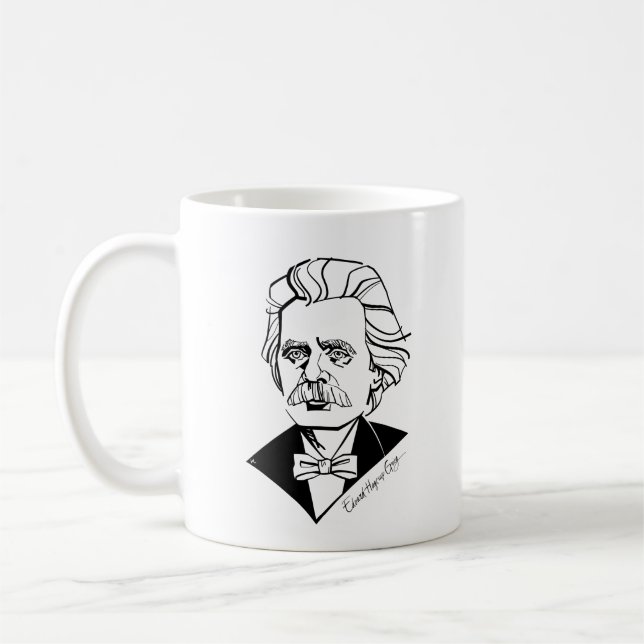 Caneca De Café Edvard Grieg (Esquerda)