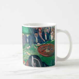Caneca De Café Edvard Munch - A Mesa Roulette em Monte Carlo