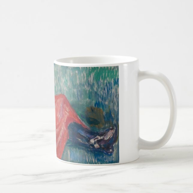 Caneca De Café Edvard Munch - No Sofá (Direita)