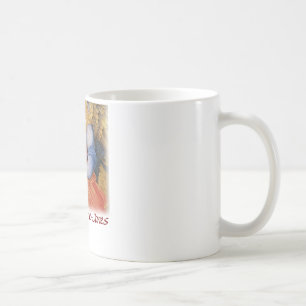 Caneca De Café Edward Burne-Jones - um anjo que joga um Flageolet