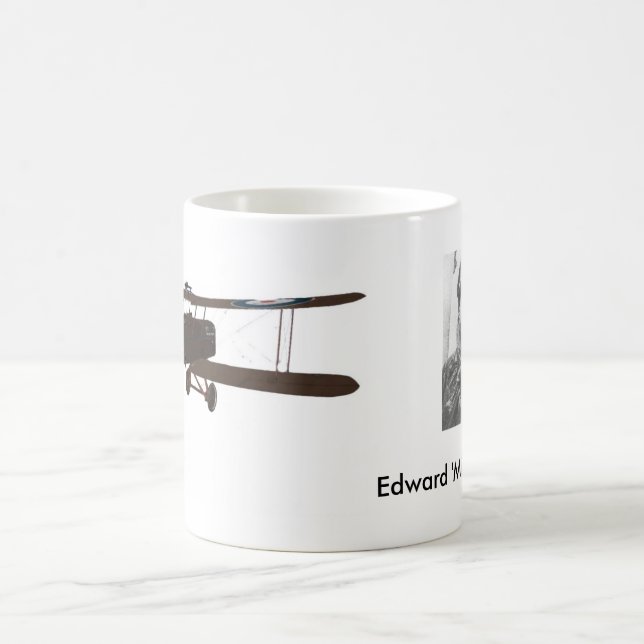 Caneca De Café Edward "Mick" Mannock, mannock, Edward "Mick" M… (Centro)