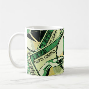 Caneca De Café Eethum Crypto ETH Millionaire Graphic
