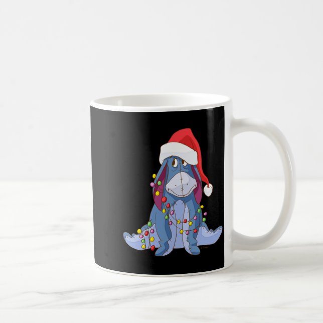 Caneca De Café Eeyore Santa Claus  (Direita)