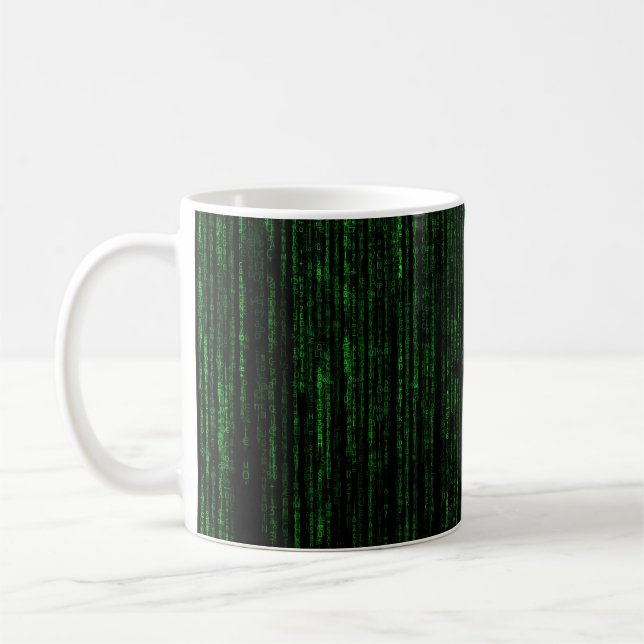 Caneca De Café Efeito da Matriz legal (Esquerda)