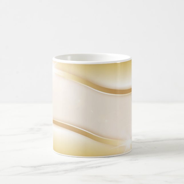 Caneca De Café Efeito Dourado de luxo (Centro)