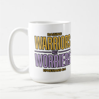 Caneca De Café Efésios 6:4 Criando Guerreiros Não Inquietos Bíbli