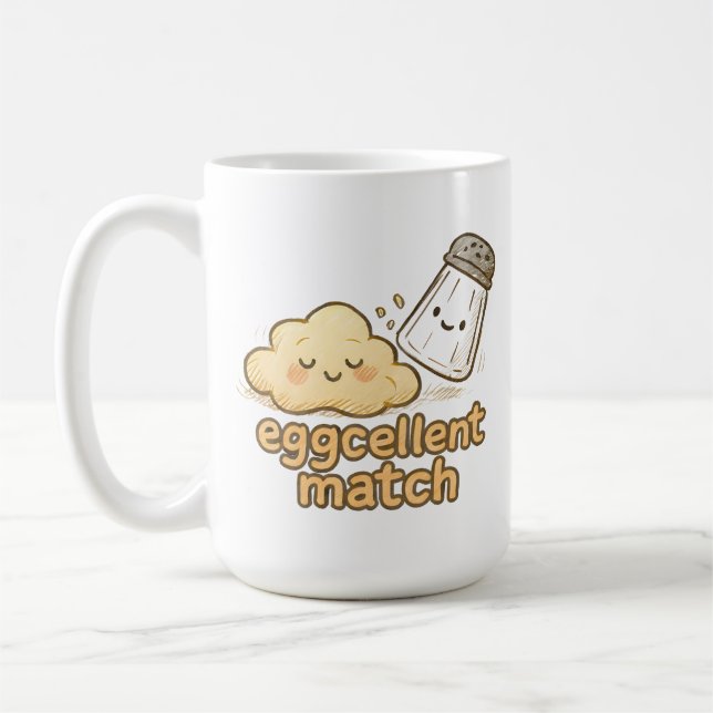 Caneca De Café Eggcellent Match (Esquerda)