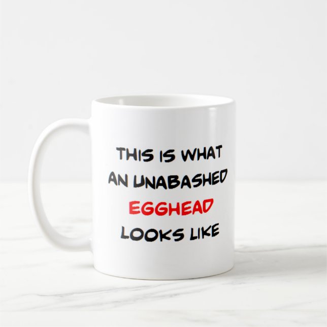Caneca De Café egghead sem batente (Esquerda)
