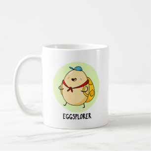 Caneca De Café Eggsplorer Funny Egg Explorer Pun