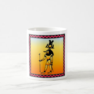 Caneca De Café Egípcia Hieroglifics Mug