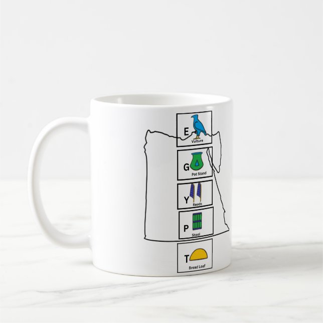 Caneca De Café Egito (Esquerda)
