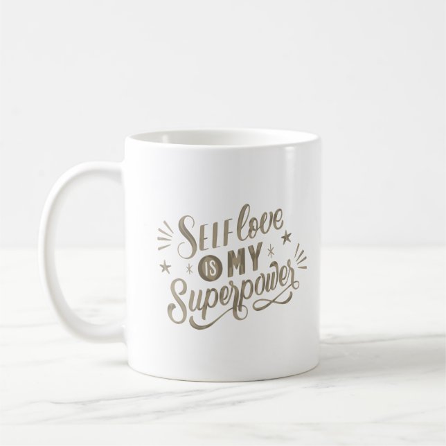 Caneca De Café egoísta é o meu super poder (Esquerda)