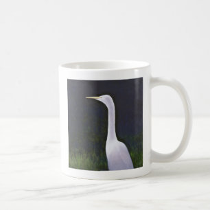 Caneca De Café Egret branco