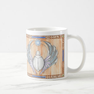 Caneca De Café EgypTek - escaravelho