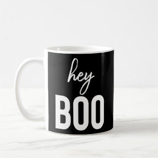 Caneca De Café Ei Boo Love Fantasma Pun Boo Halloween