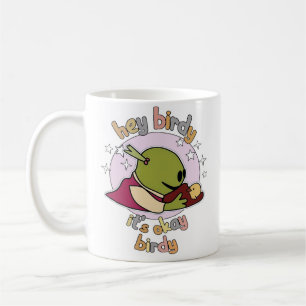 Caneca De Café ei passarinho tá tudo bem passarinho