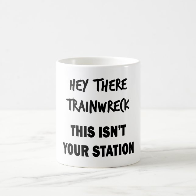 Caneca De Café Ei, Trainwreck (Centro)