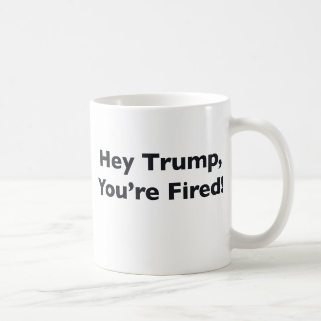 Caneca De Café Ei Trump, você está cansado! (Direita)