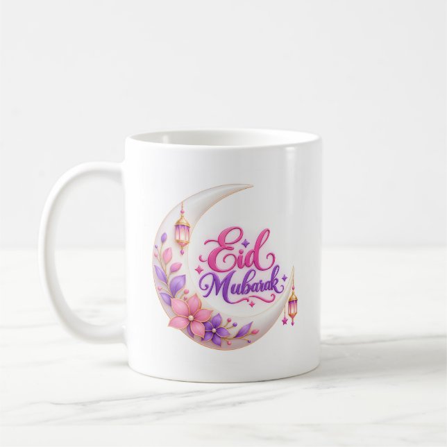 Caneca De Café Eid Mubarak  (Esquerda)
