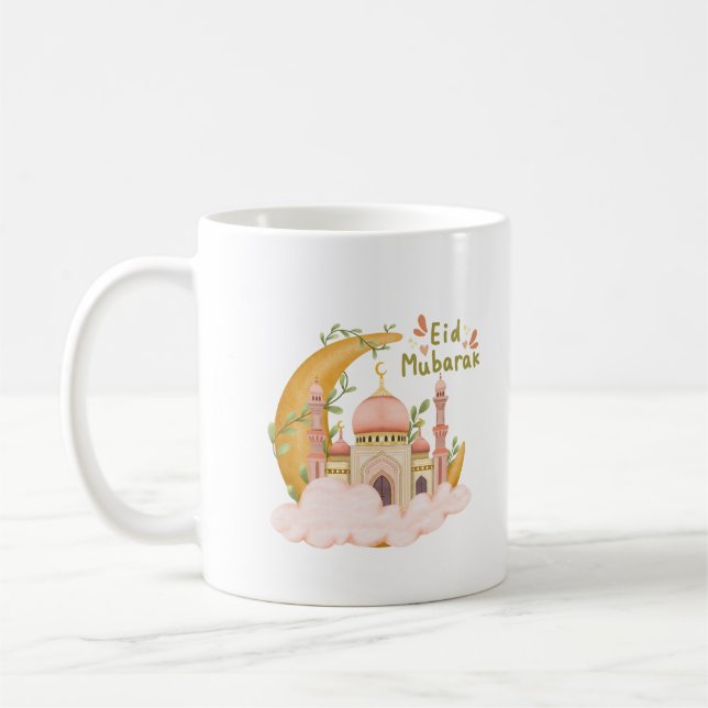 Caneca De Café Eid mubarak (Esquerda)