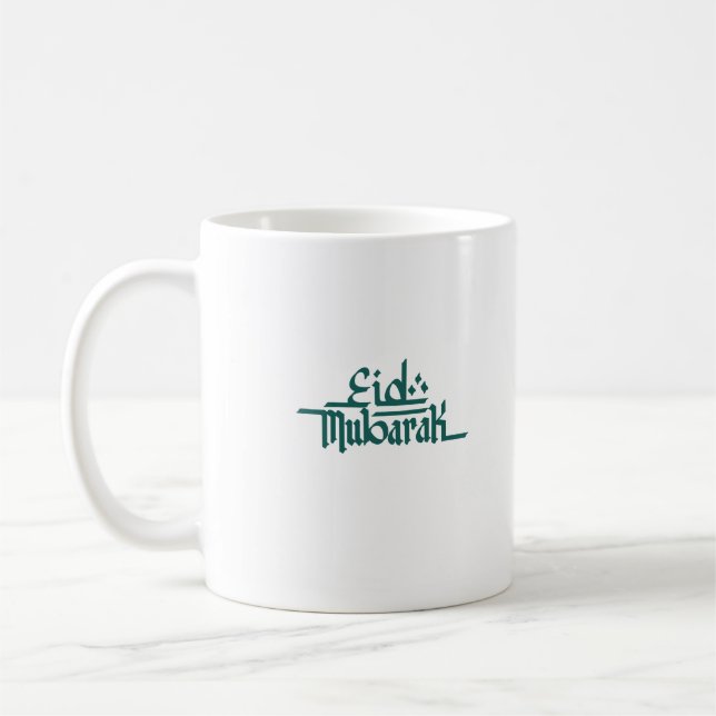 Caneca De Café Eid Mubarak Árabe (Esquerda)