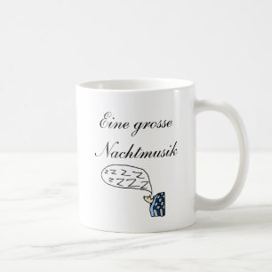 Caneca De Café Eine kleine Nachtmusik, grosse Nachtmusik de Eine