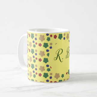 Caneca De Café Einfache Blumen