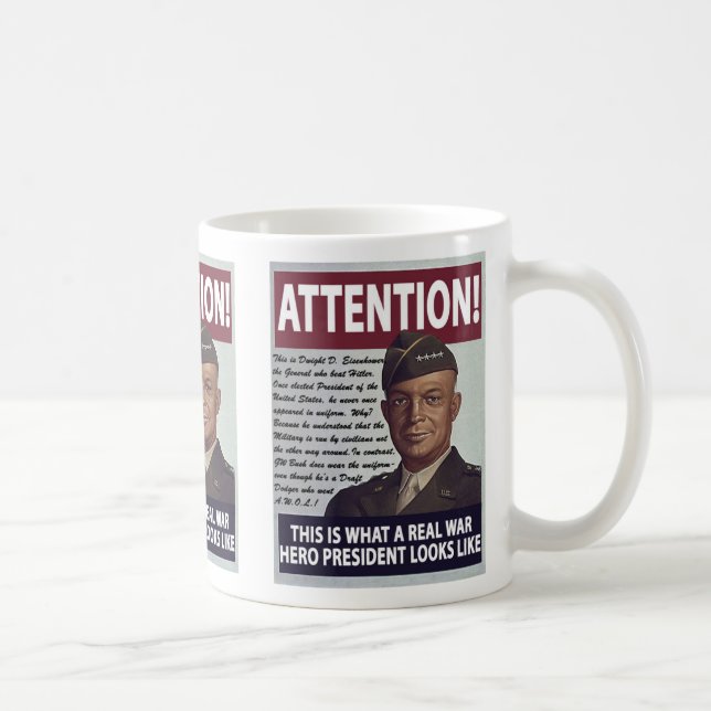 Caneca De Café Eisenhower, Eisenhower (Direita)