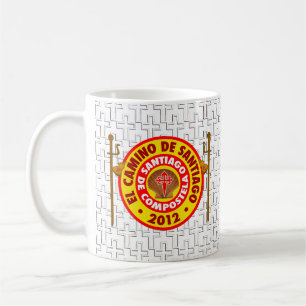 Caneca De Café EL Camino De Santiago 2012