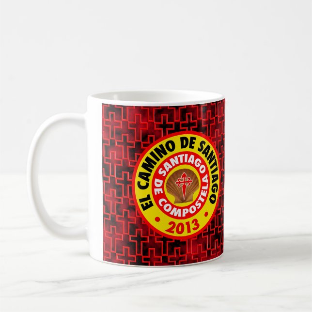 Caneca De Café EL Camino De Santiago 2013 (Esquerda)
