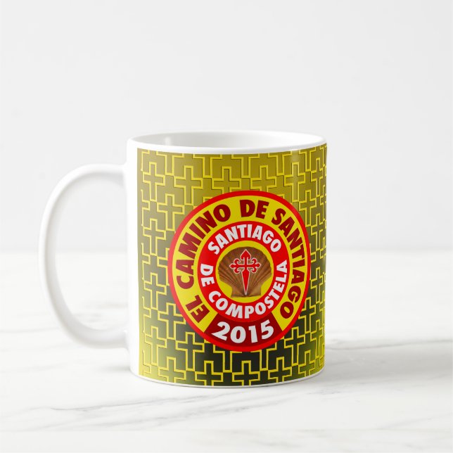 Caneca De Café EL Camino De Santiago 2015 (Esquerda)