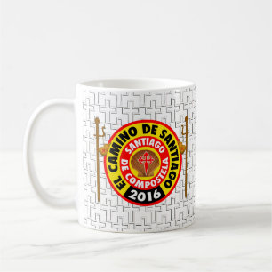 Caneca De Café EL Camino De Santiago 2016