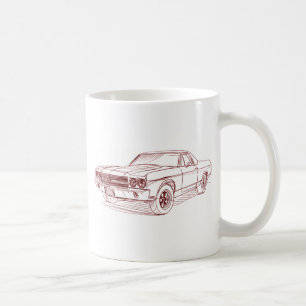 Caneca De Café EL Camino SS 1970 de Che