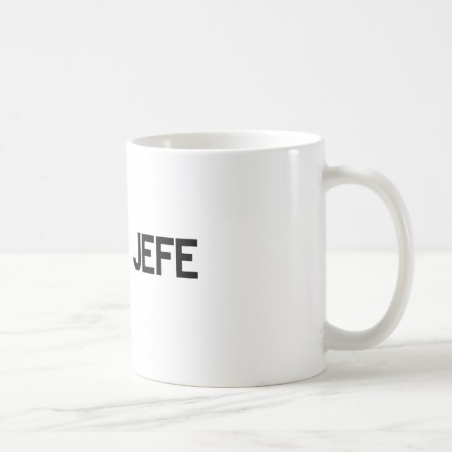 Caneca De Café EL Jefe (Direita)