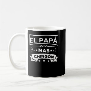 Caneca De Café El Papa Mas Chingon Funny Pais Mexicanos Espanhóis