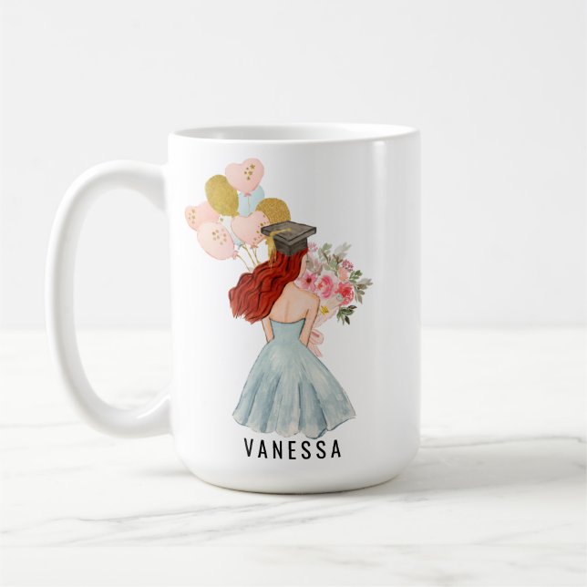 Caneca De Café Ela Acreditava Que Podia Graduar A Cabeça Vermelha (Esquerda)